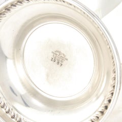 Pichet de service en argent sterling d'Amérique du Nord