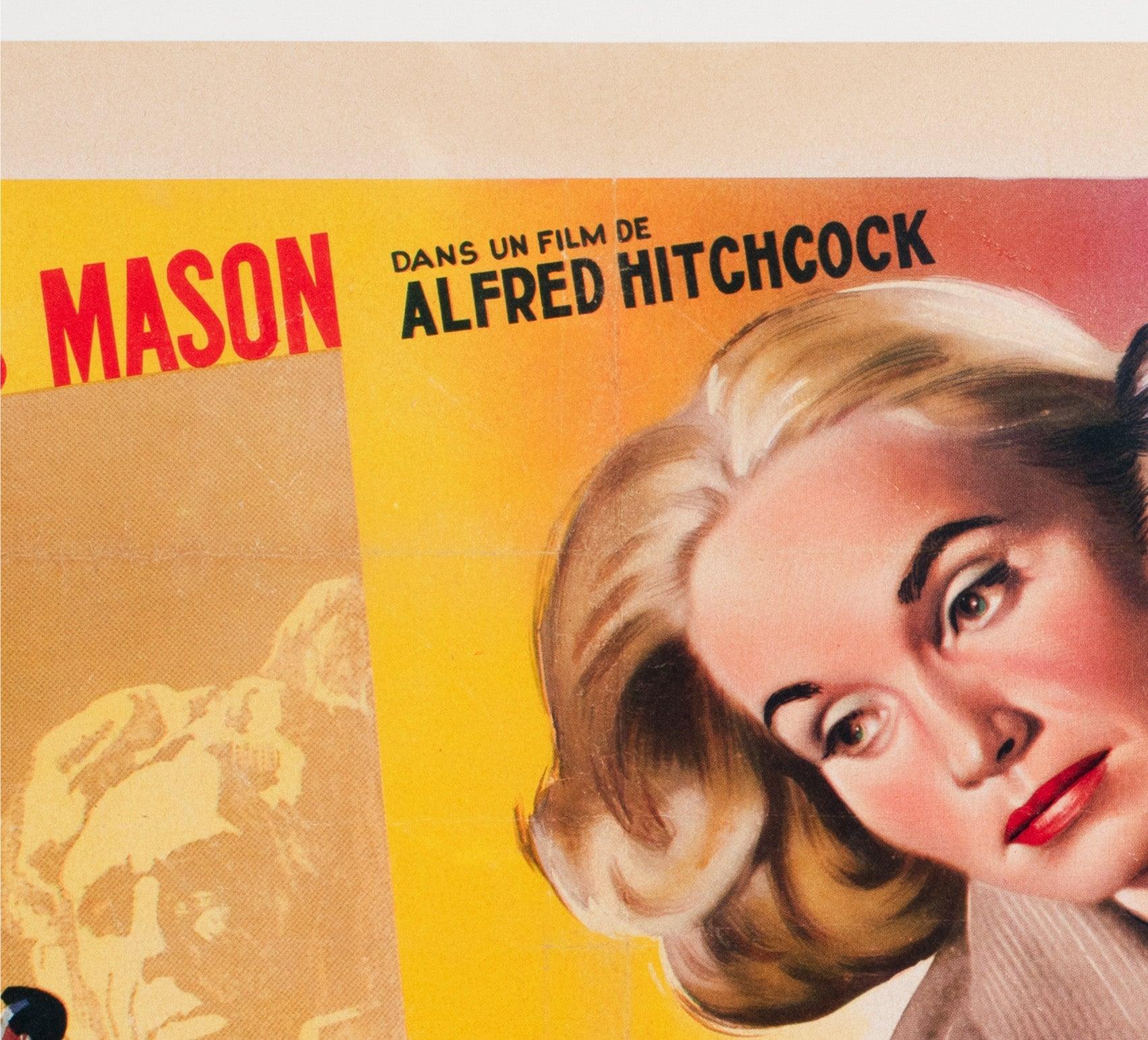 Der unsichtbare Dritte 1959 Belgisches Filmplakat (20. Jahrhundert) im Angebot