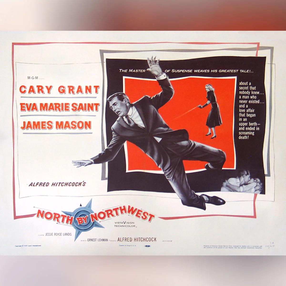 North by Northwest (1959) In Excellent Condition For Sale In London, GB