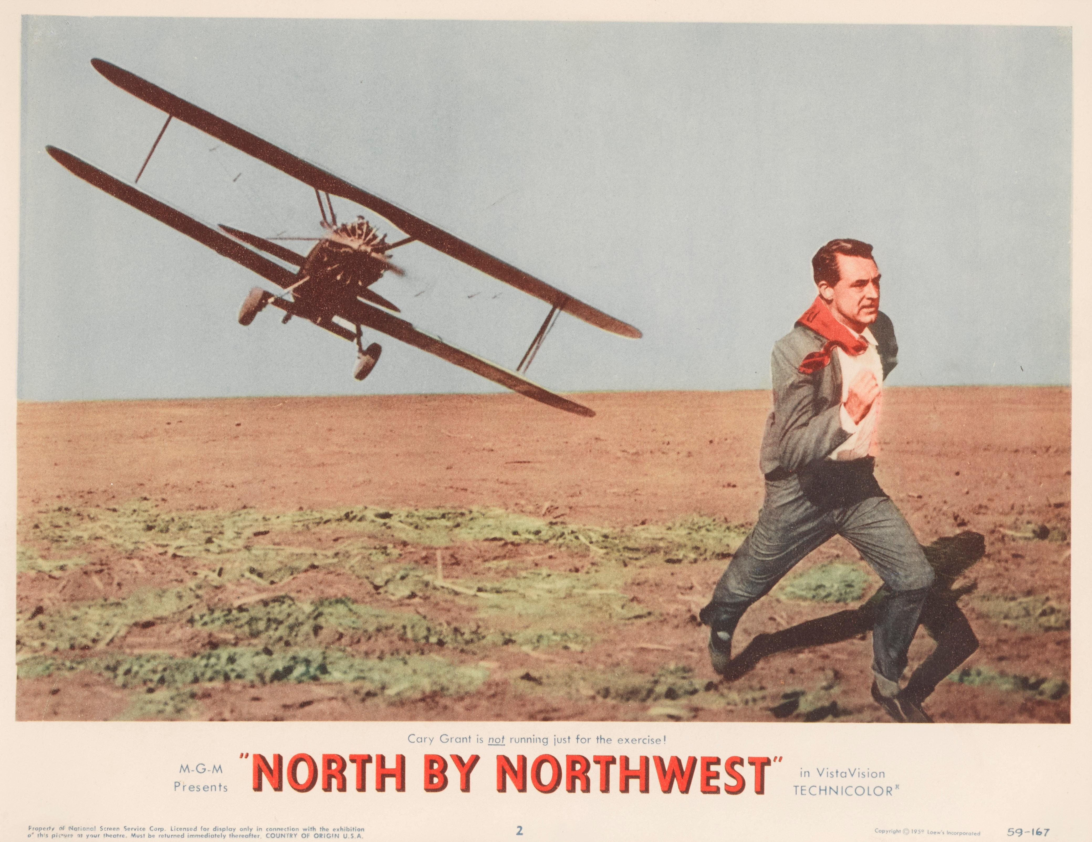 north by northwest movie poster