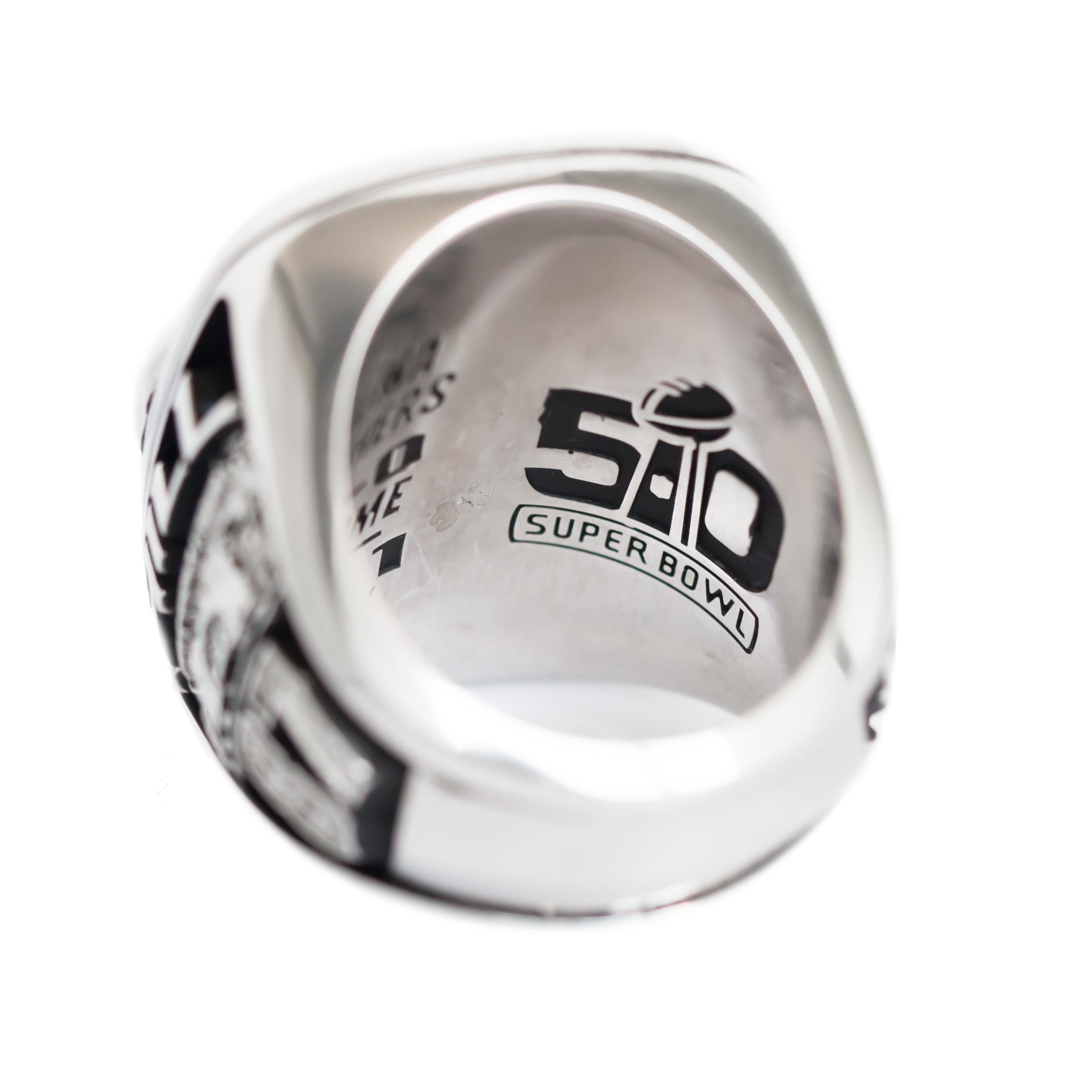 carolina panthers championship ring