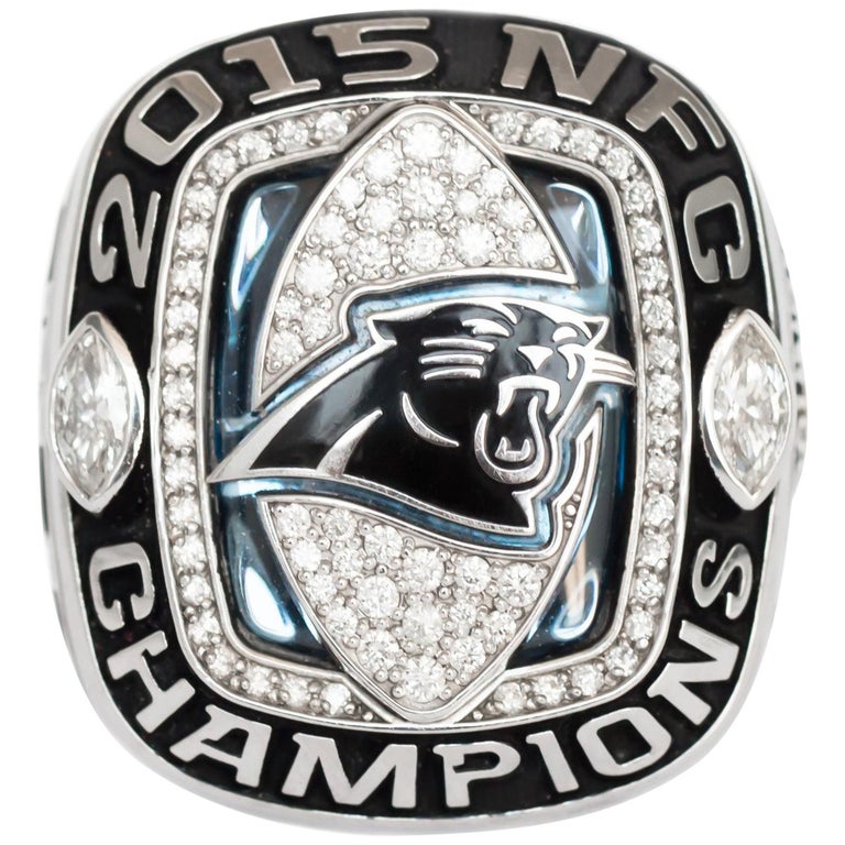 North Carolina Panthers NFC Championship Ring For Sale at 1stDibs