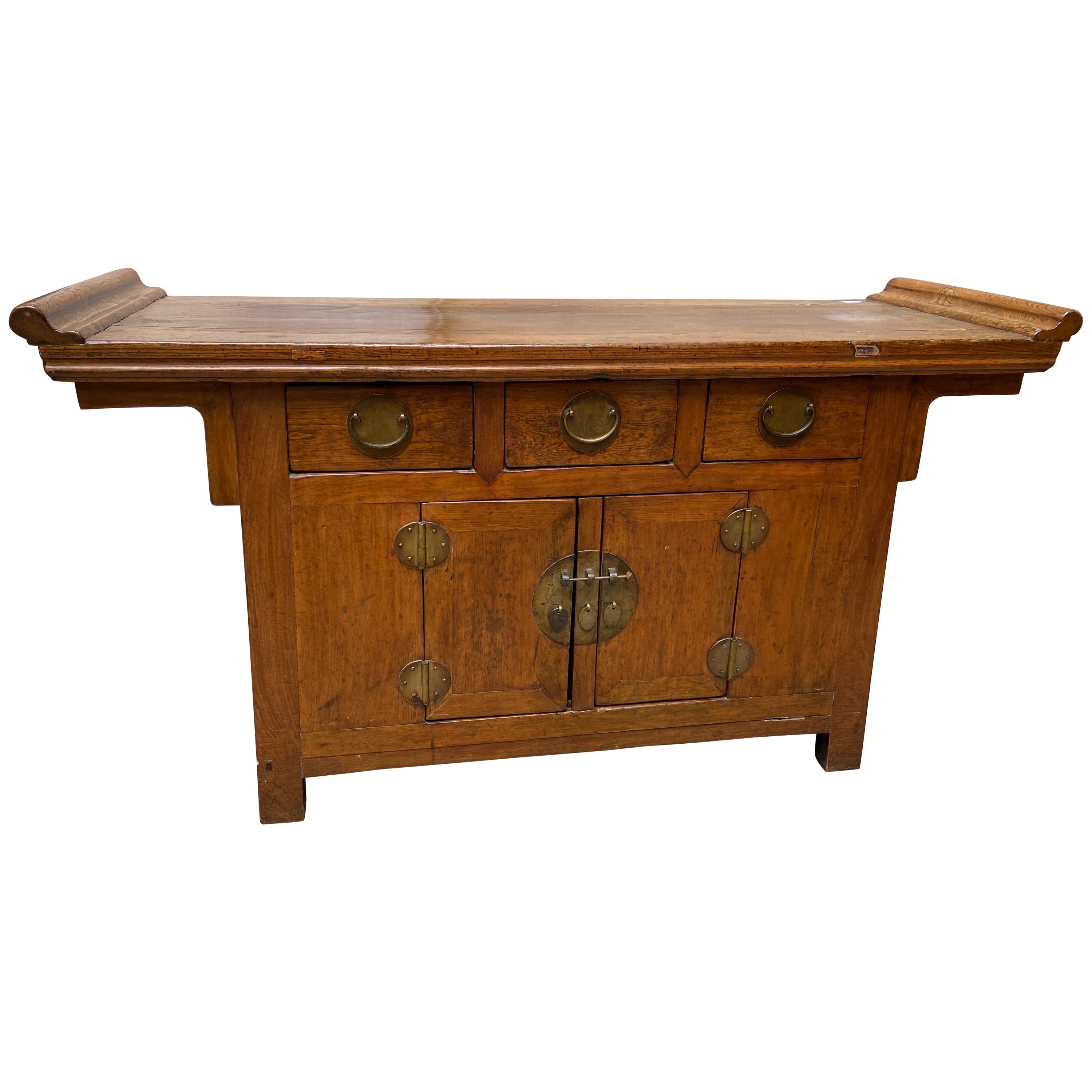 North China Hotel Console, 19th Century For Sale