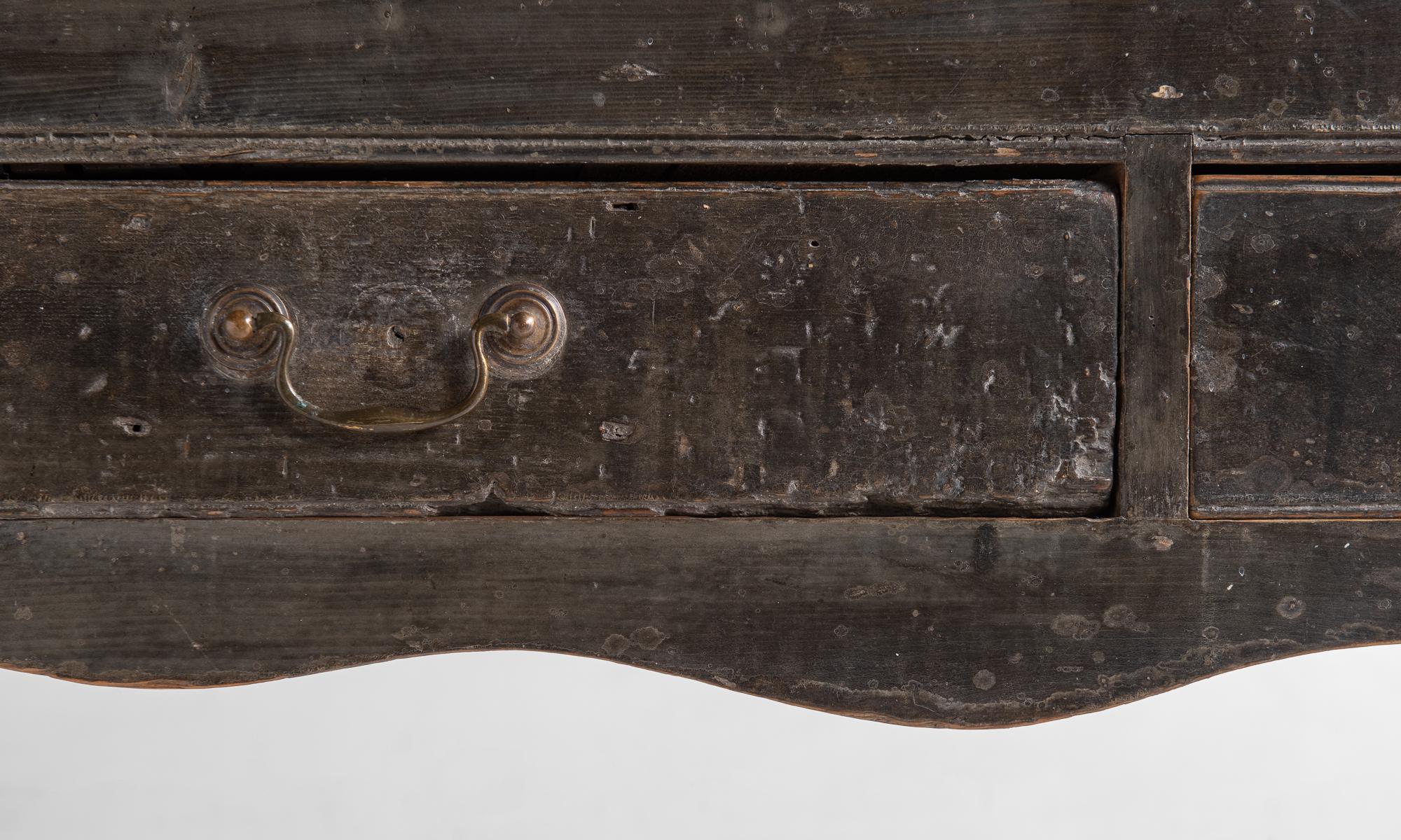 North County Pine Illustrators Desk, England, circa 1880 In Good Condition In Culver City, CA