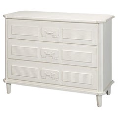 North European Painted Commode