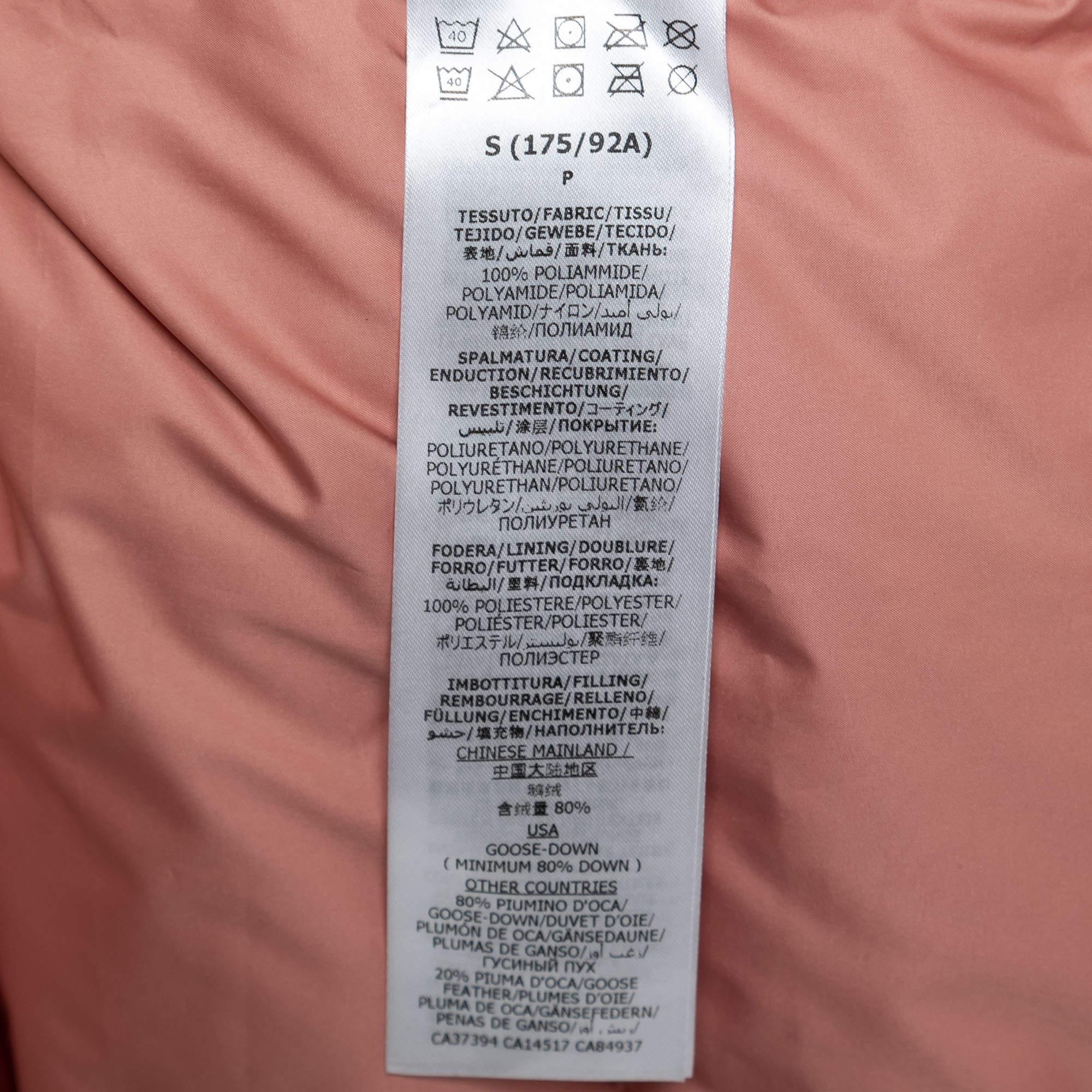 North Face X Gucci - Veste en duvet rose clair S en vente 1