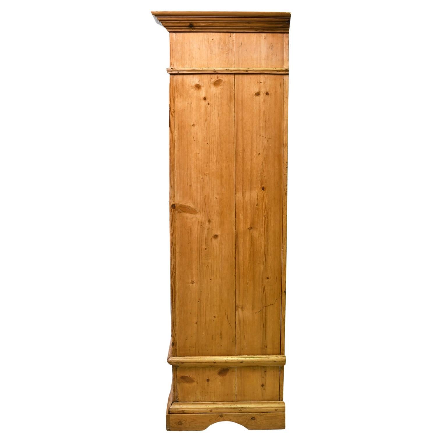 antique pine armoire