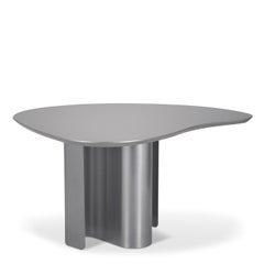 Tavolo da pranzo North Light High Gray Chrome