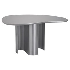 Tavolo da pranzo North Light High Gray Chrome