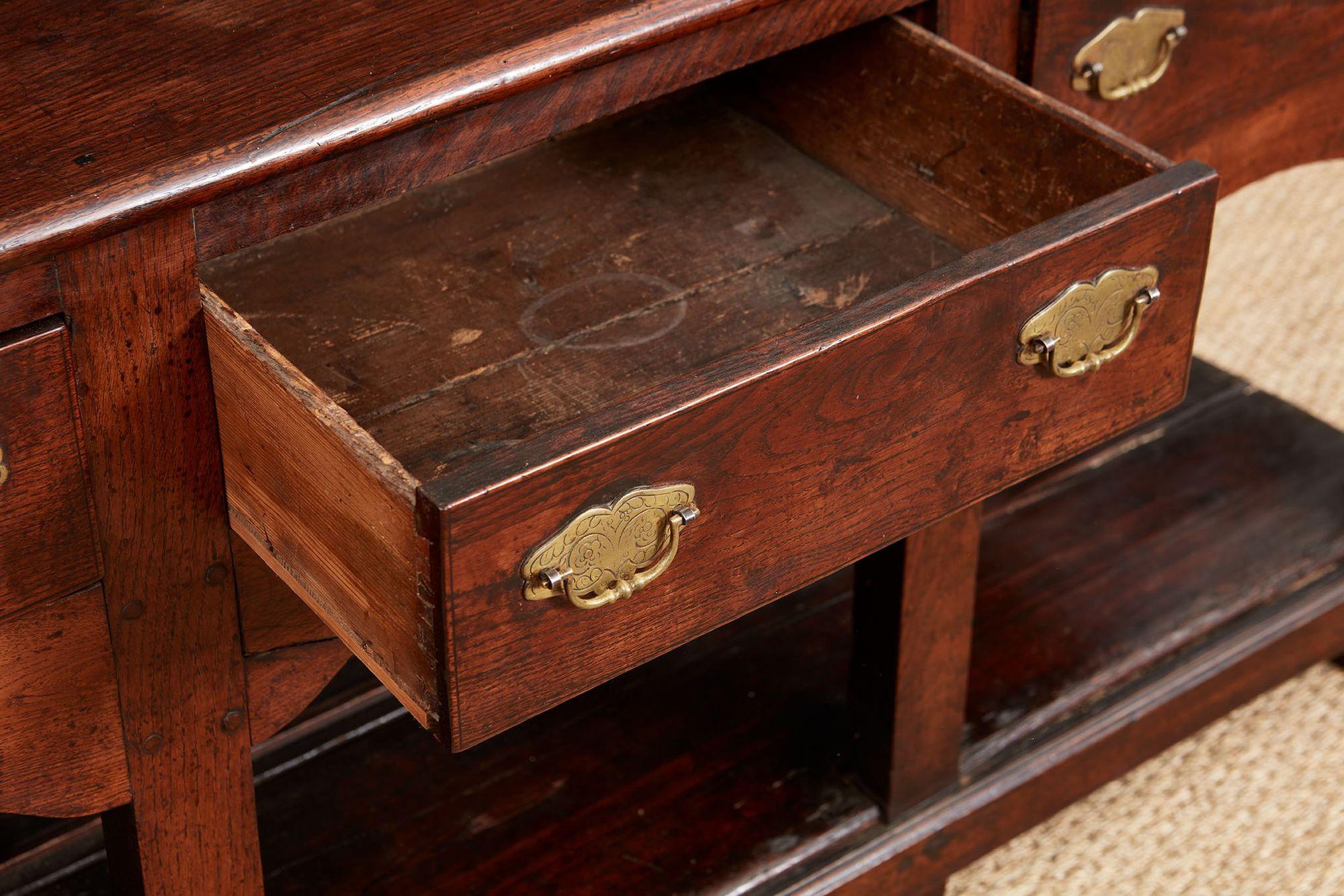North Wales 8-Leg Potboard Dresser Base For Sale 1