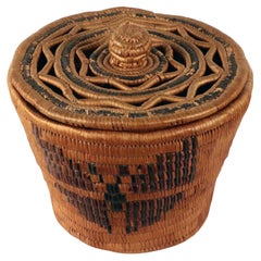 Antique North West Basket, Salish