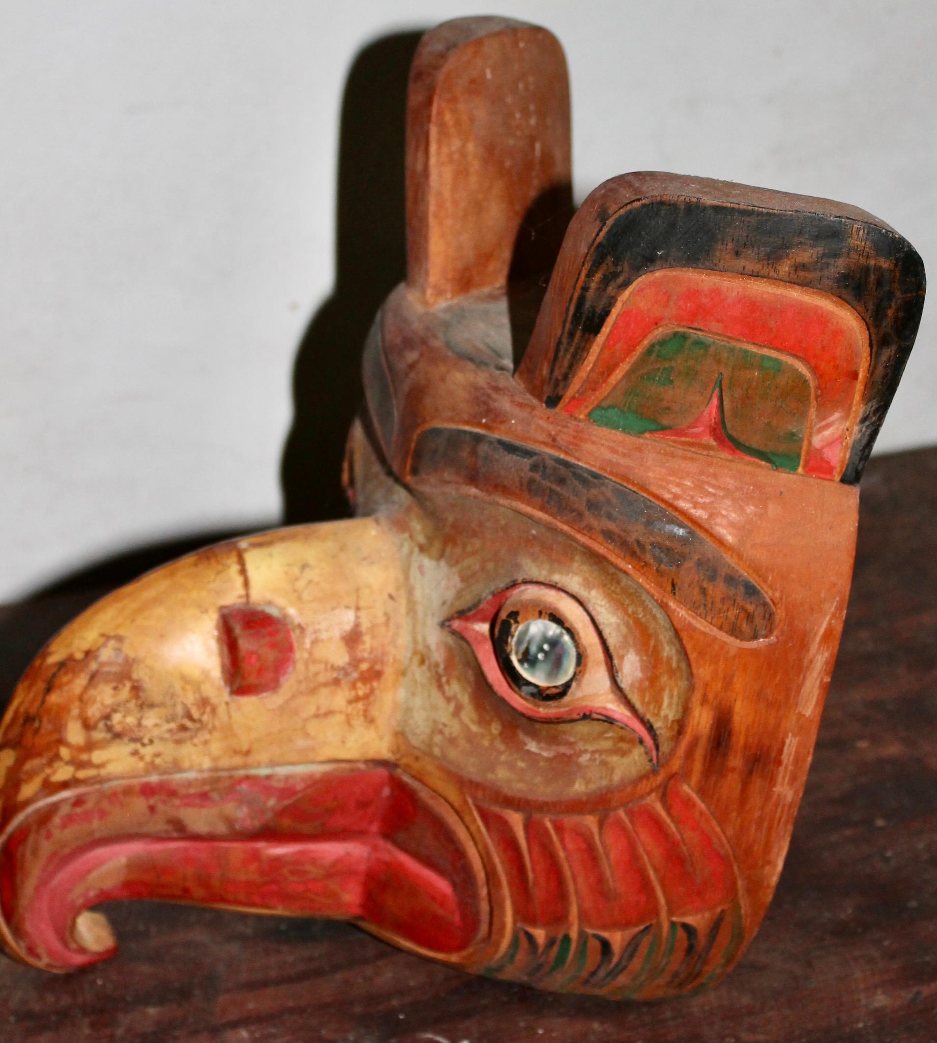 North West Coast Raven Mask 3