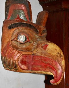 Rabenmaske der Nordwestküste