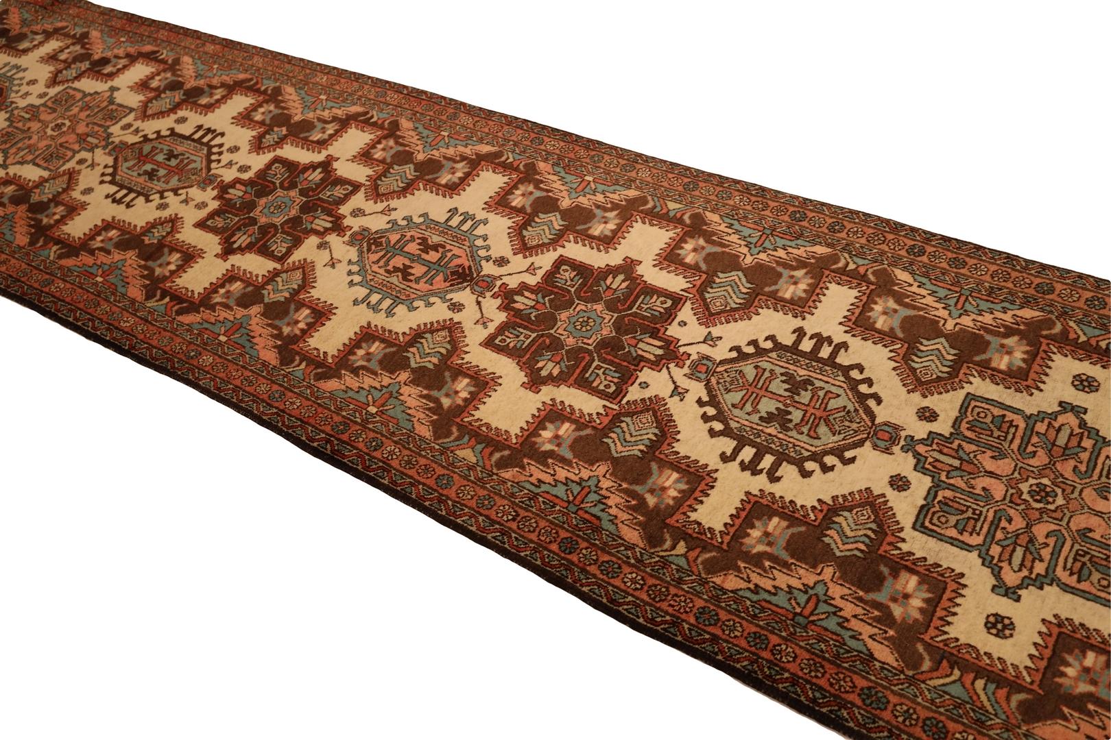 Hand-Knotted North-West Persian Antique Runner - 3'3