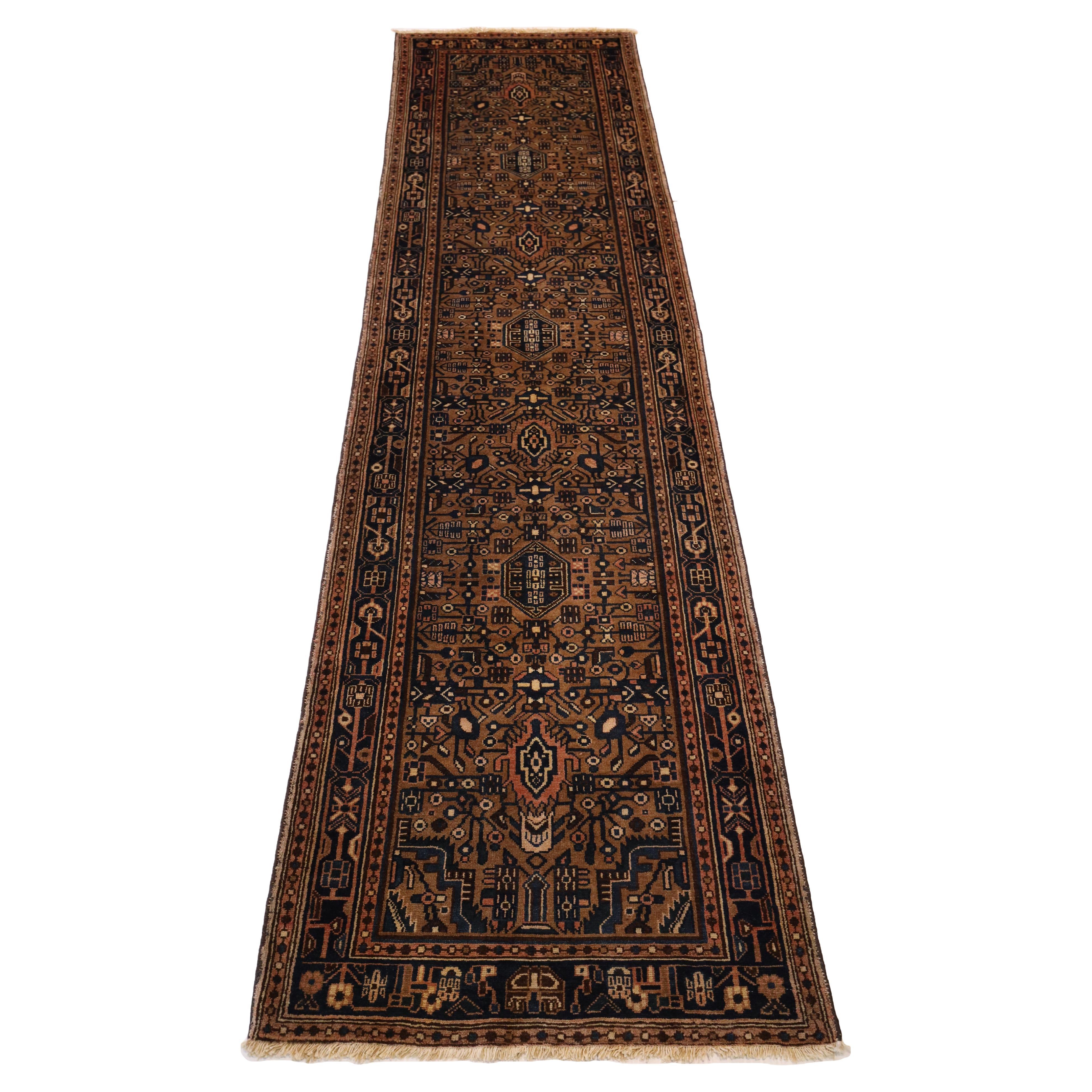 North-West Persian runner - 3'6" x 12'9" For Sale