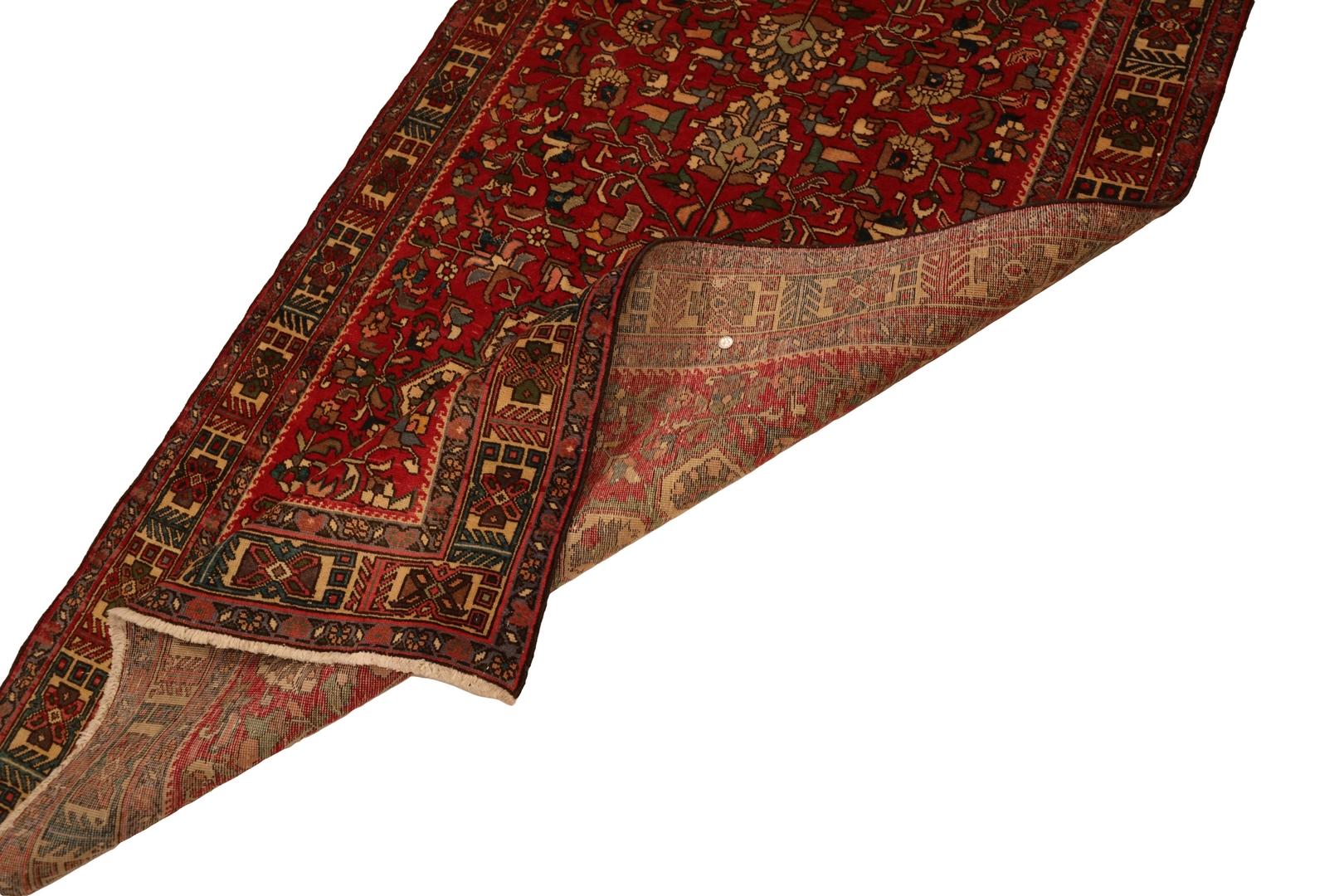 North-West Persian Semi-Antique Runner - 4'10