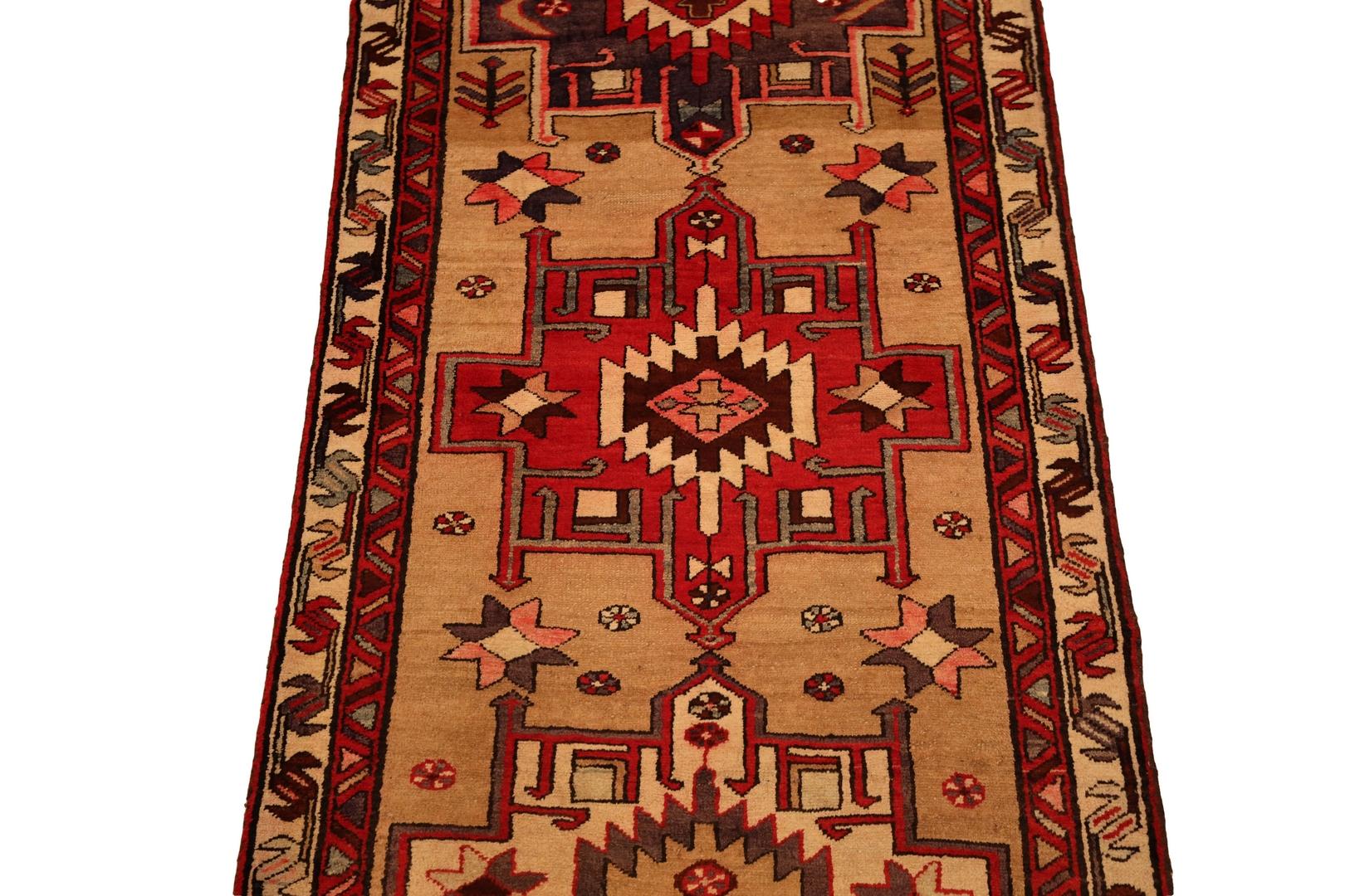 Tapis de couloir semi-ancien persan du Nord-Ouest - 2'11