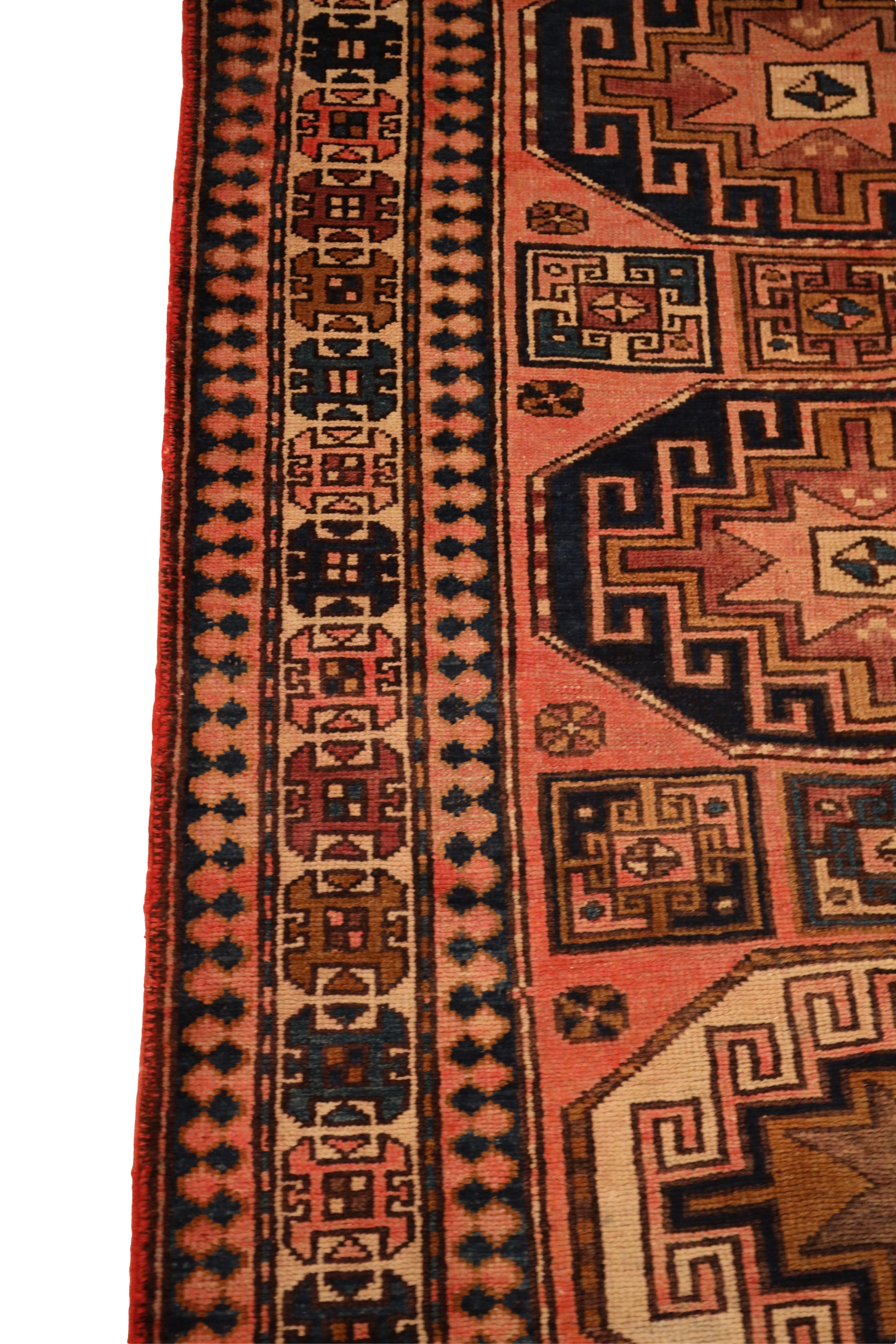 Nordwestlicher persischer Semi-Antique-Läufer aus Nordwesten - 3'5