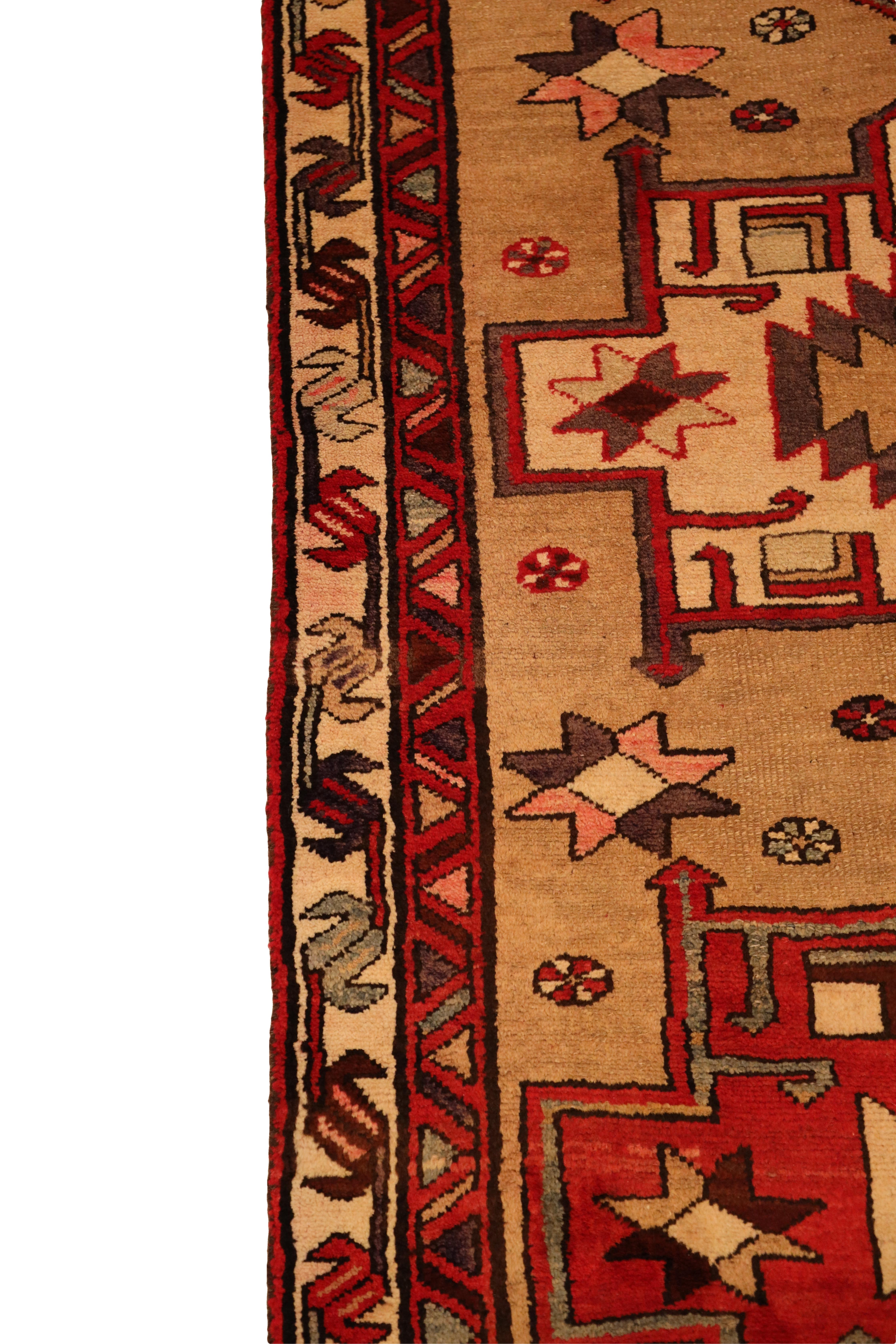 Tapis de couloir semi-ancien persan du Nord-Ouest - 2'11