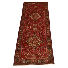 North-West Persian Semi-Retro Runner - 4'10" x 11'11"