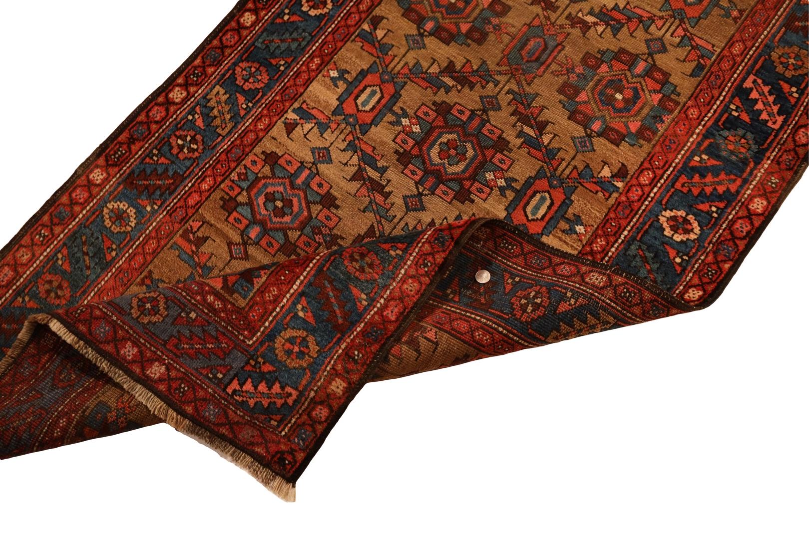 Nordwestlicher persischer Vintage-Läufer im Vintage-Stil - 3'1