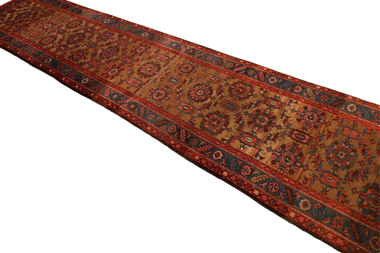 Hand-Knotted North-West Persian Vintage Runner - 3'1