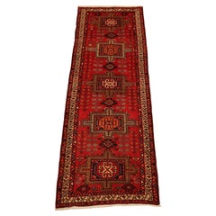 North-West Persian Retro Runner - 3'3" x 10'1"