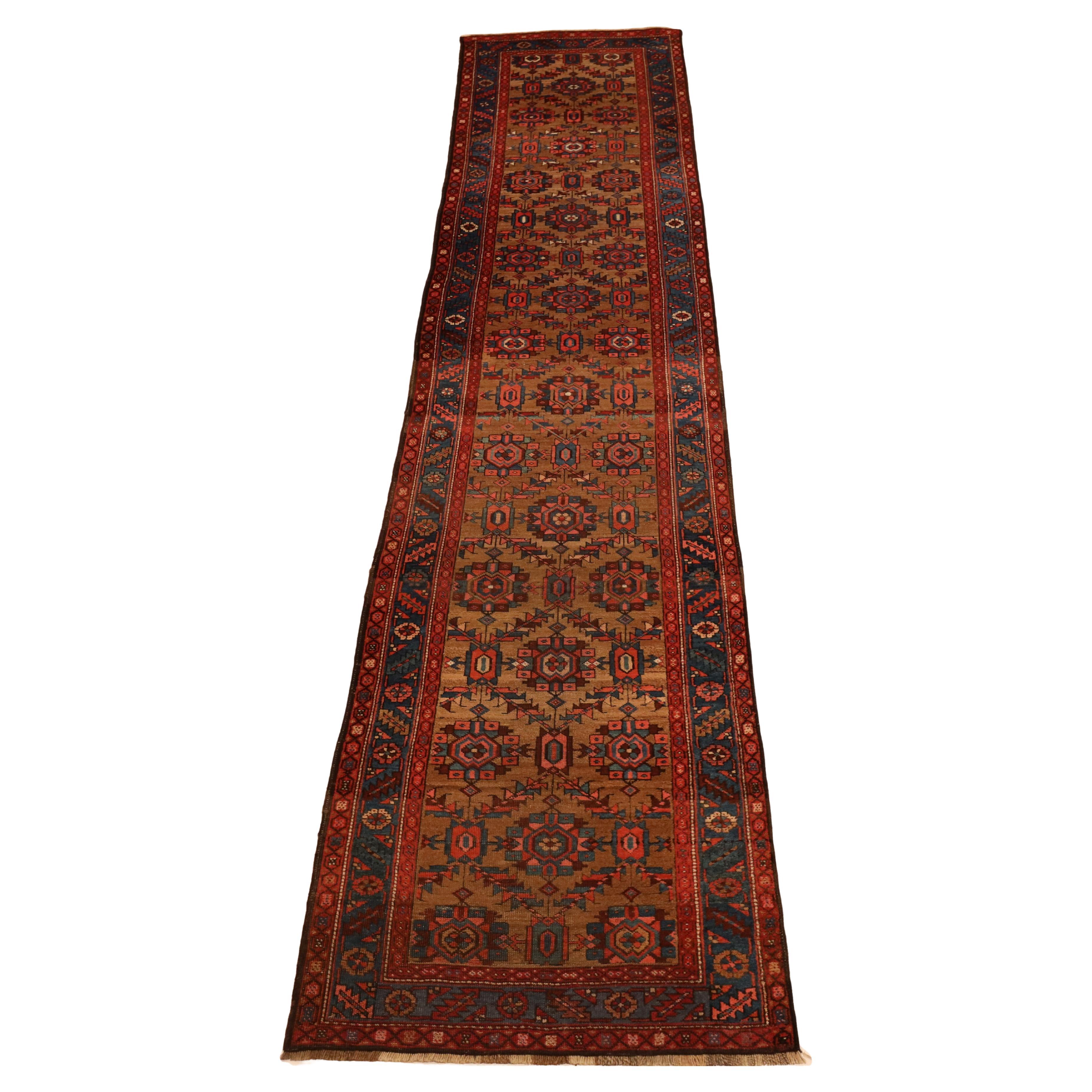 North-West Persian Vintage Runner - 3'1" x 13'8" For Sale