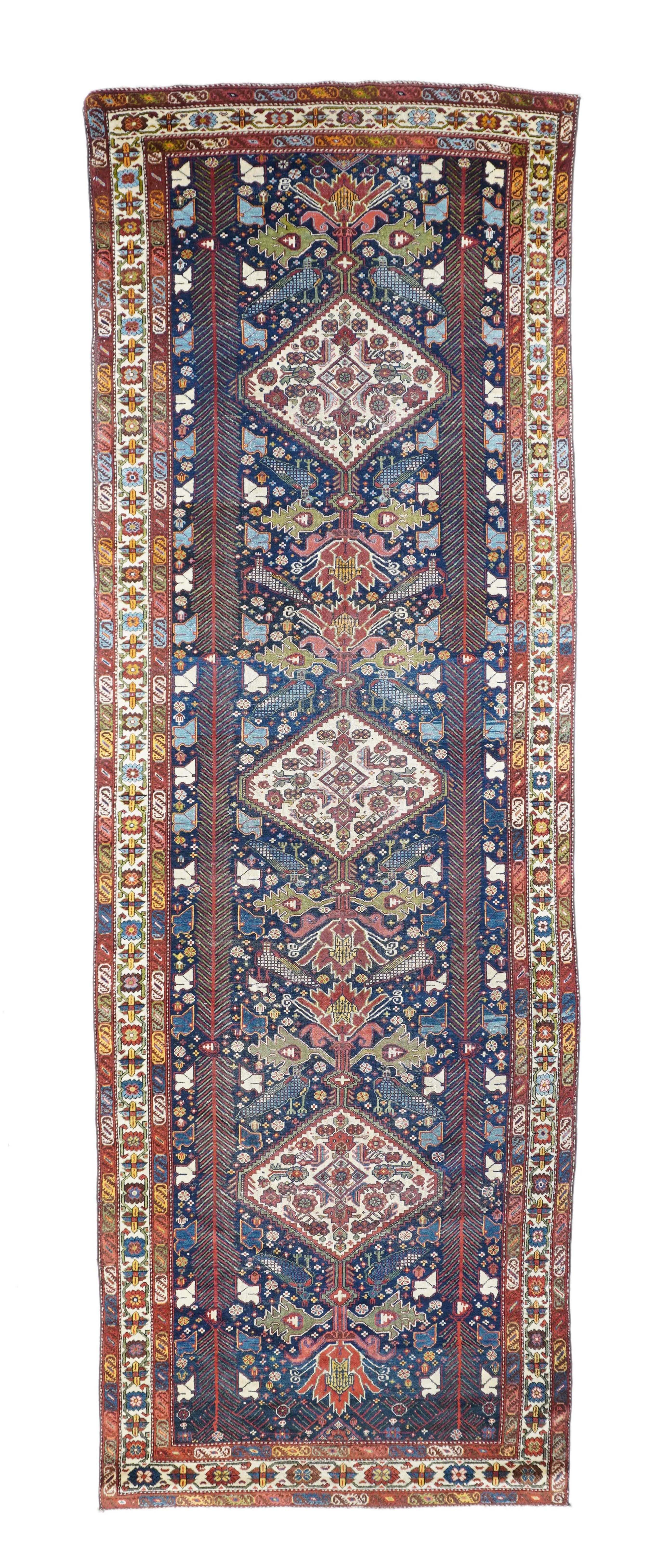 North West rug measures: 4'5'' x 13'4''.