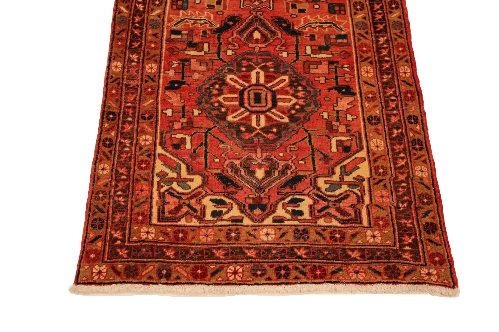 Hand-Knotted North-Western Persian Semi-Antique Runner - 3'3