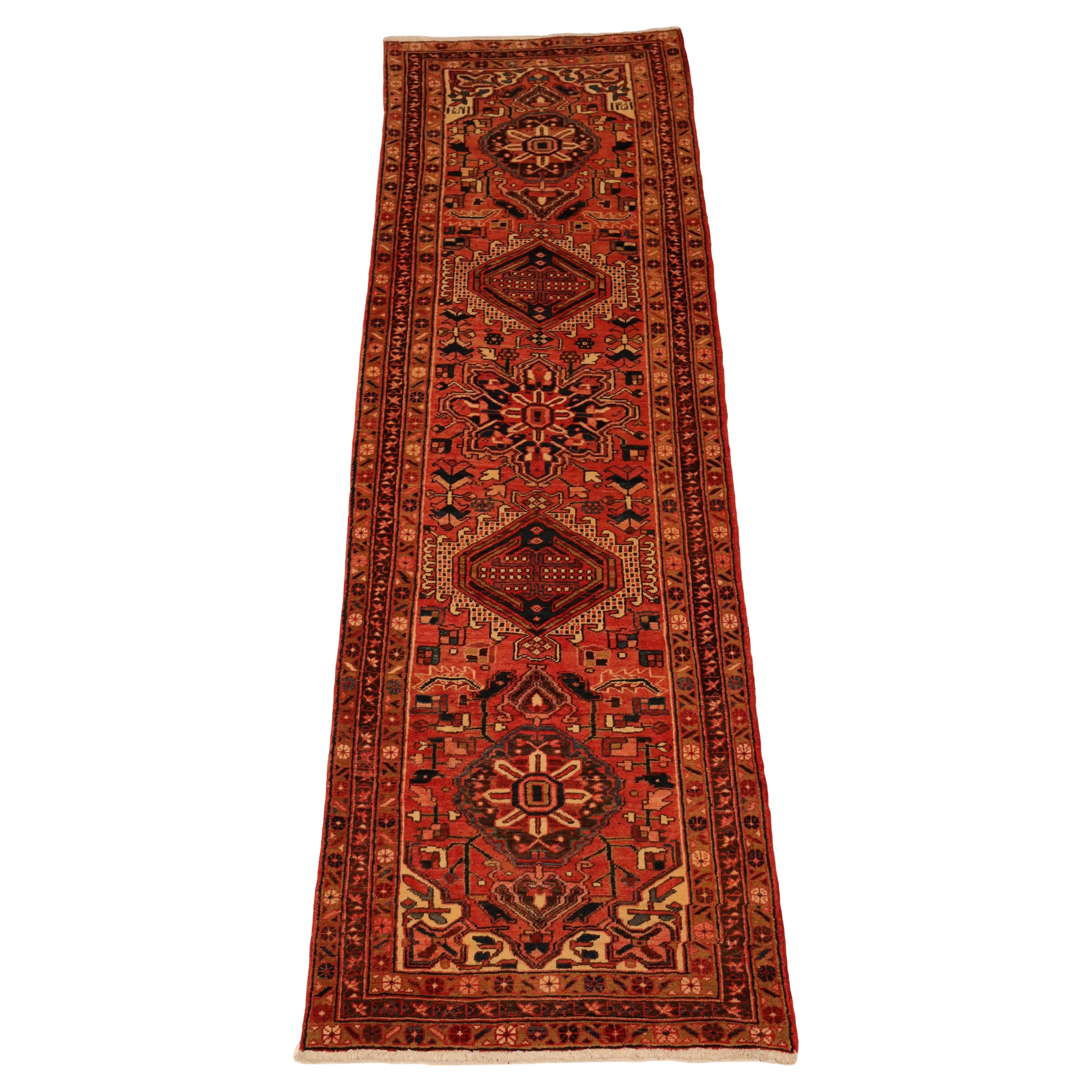 North-Western Persian Semi-Antique Runner - 3'3" x 10'9"