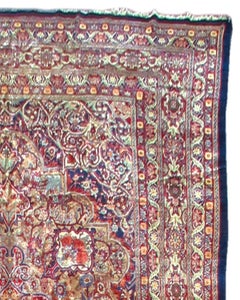 Antique Large Oversized Northeast Persian Carpet, Early 20th Century