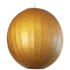 Northen Europe Midcentury Oval Shaped Cocoon Chandelier, 1960s