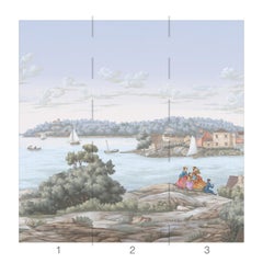 Northern Bay Panoramic Wallpaper Mural