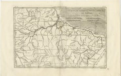 Northern Brazil & Amazon Basin – Enlightenment Map by Rigobert Bonne, c.1780