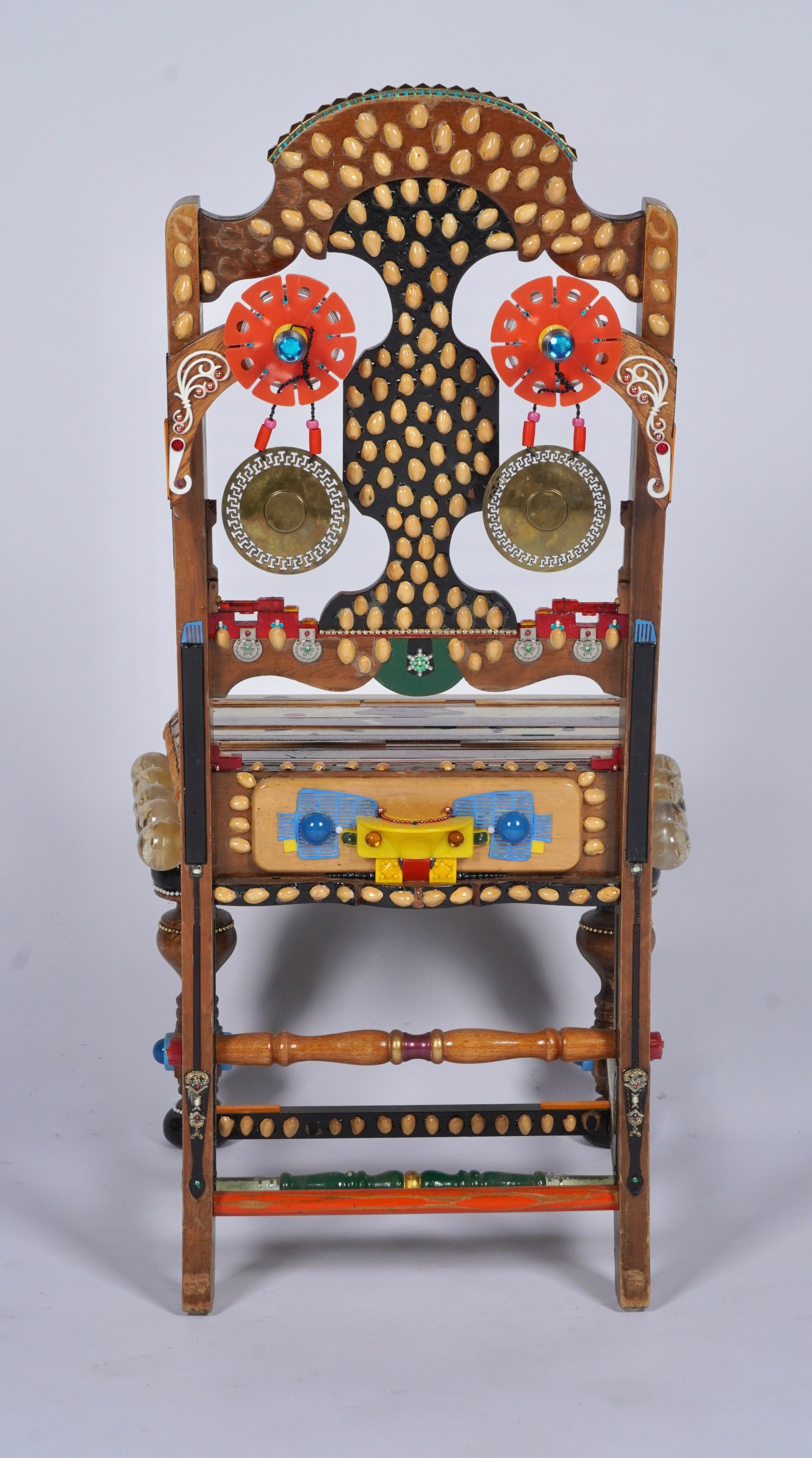 Folk Art Northern California One Off Funky Art Chair