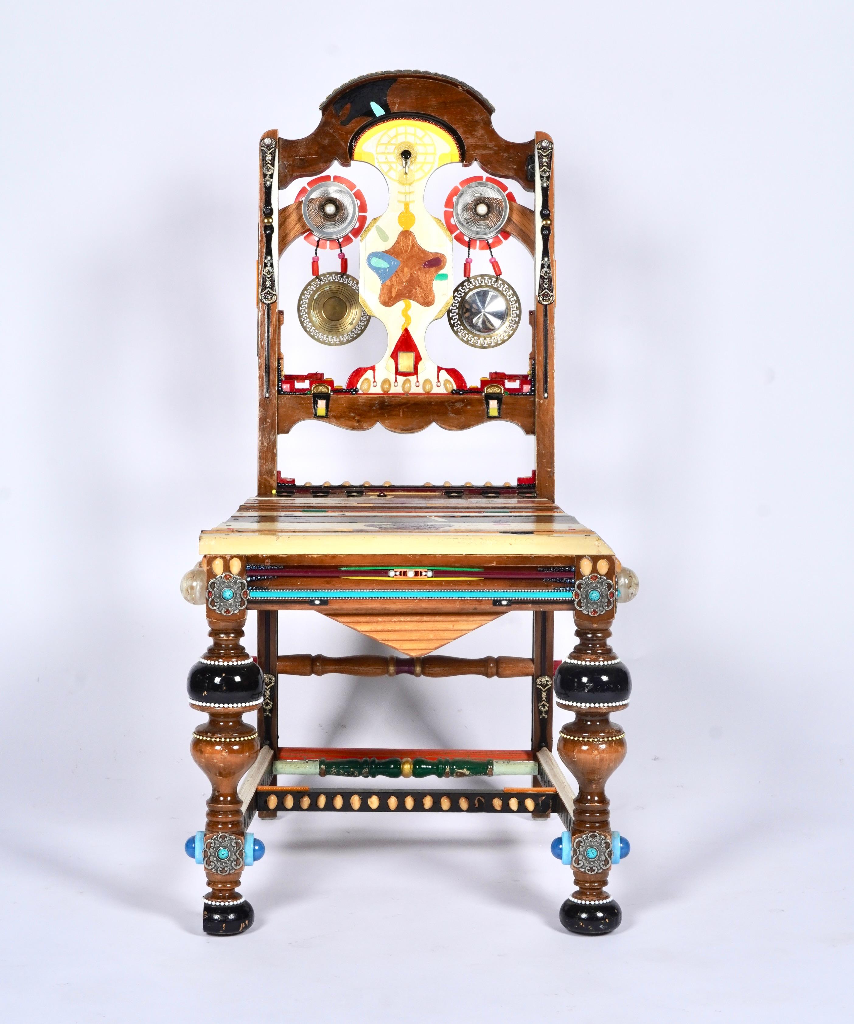 American Northern California One Off Funky Art Chair