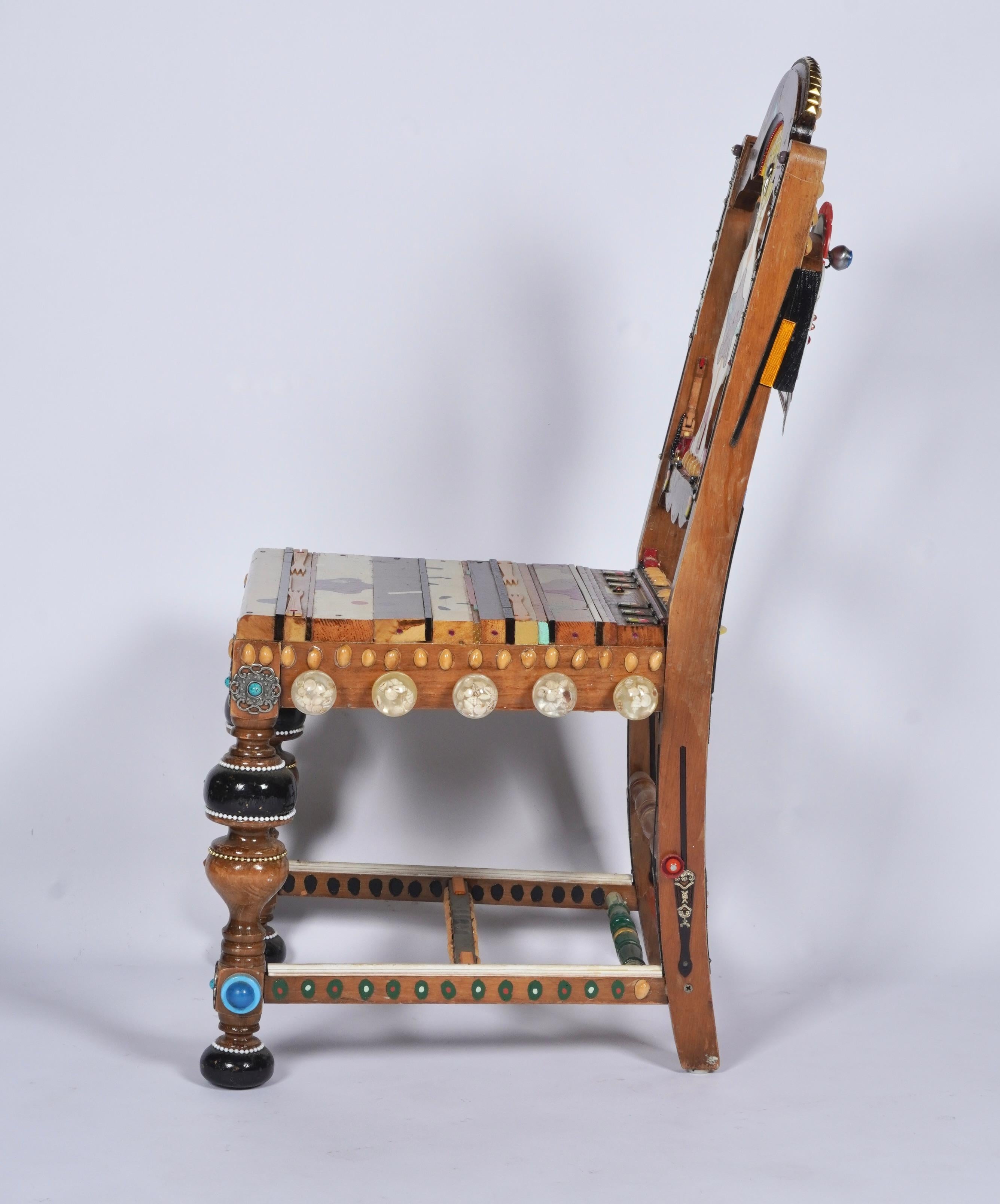 Hand-Crafted Northern California One Off Funky Art Chair