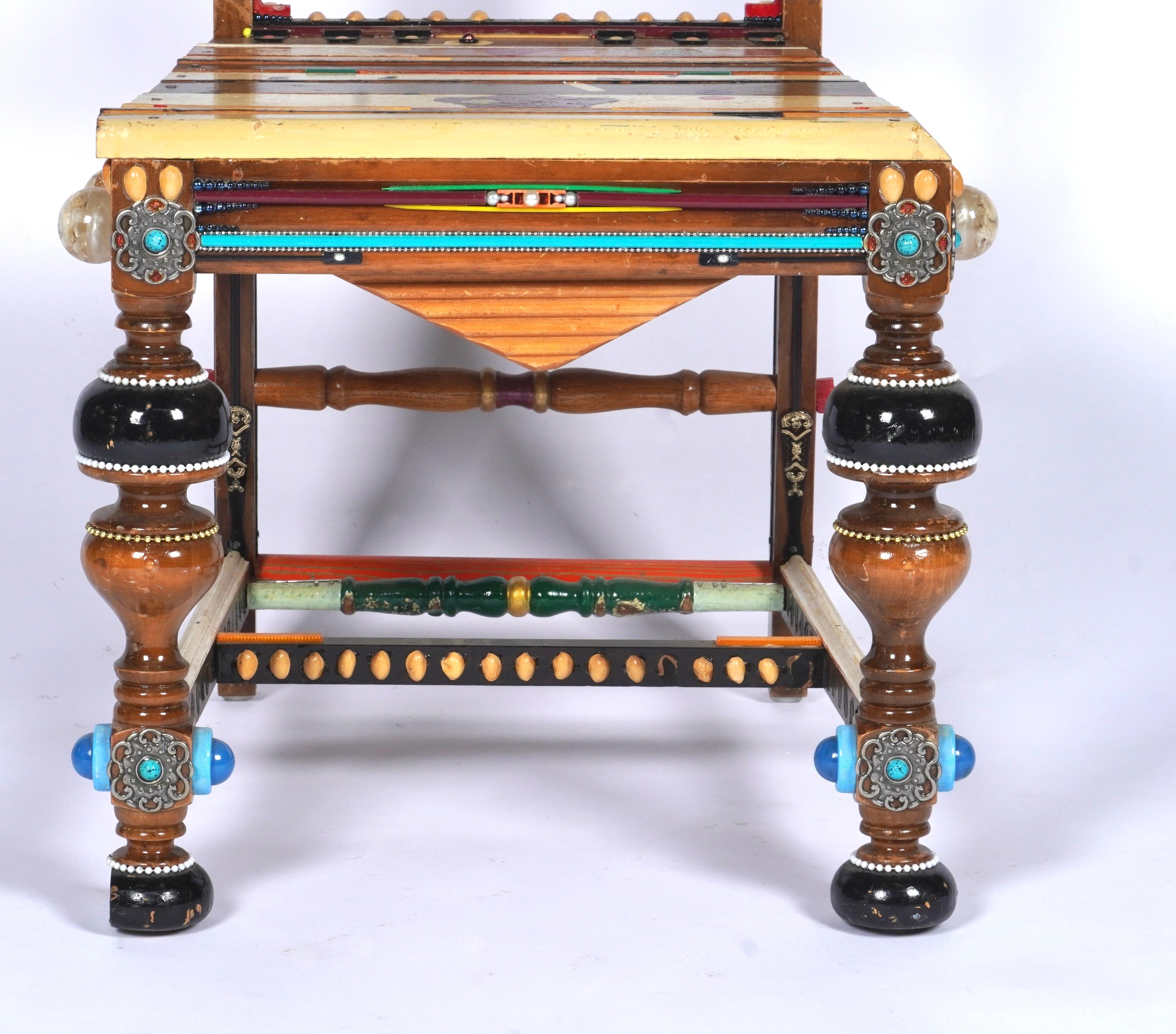 Northern California One Off Funky Art Chair 1