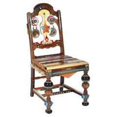 Northern California One Off Funky Art Chair