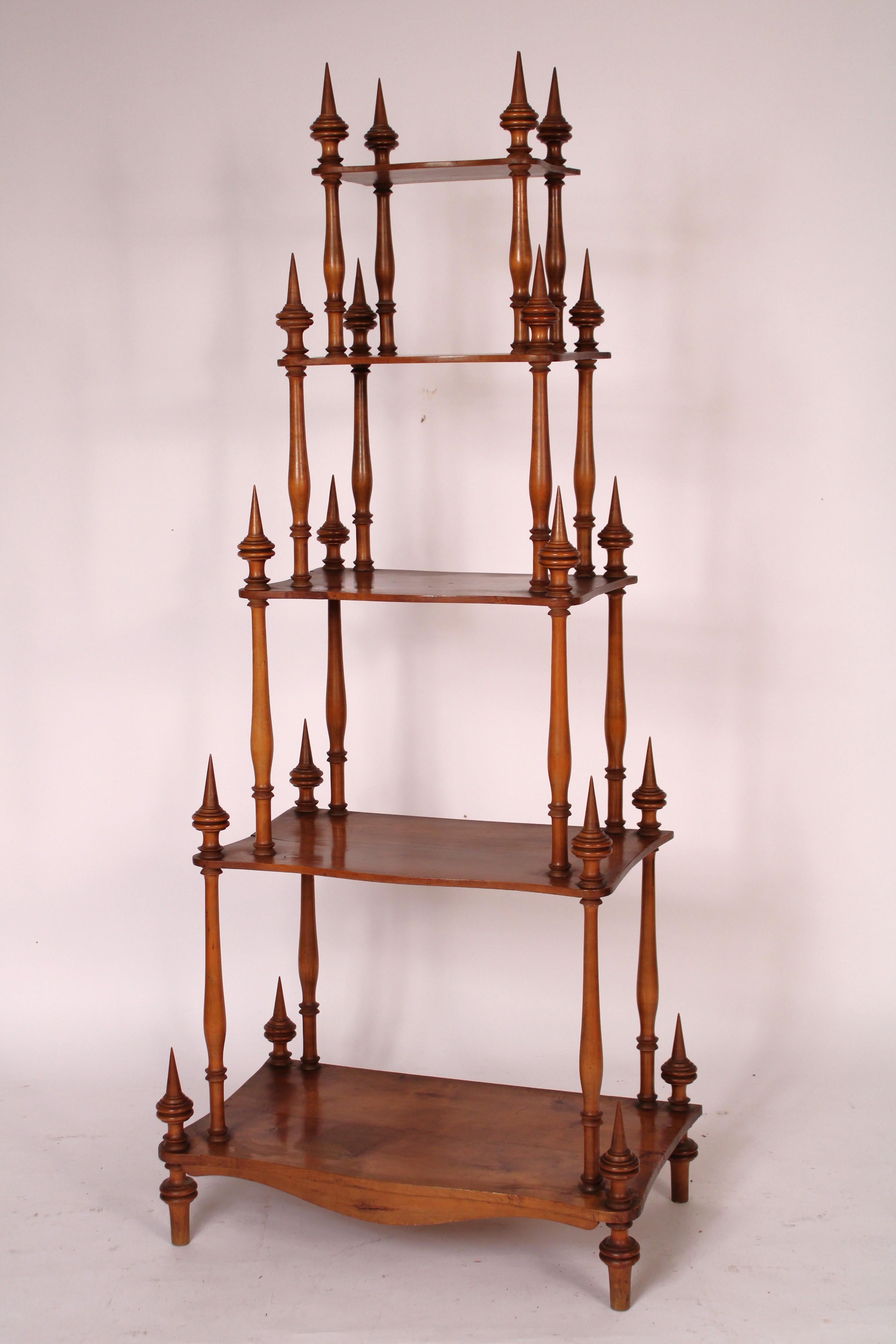 Neoclassical Northern European 5 Tier Etagere For Sale