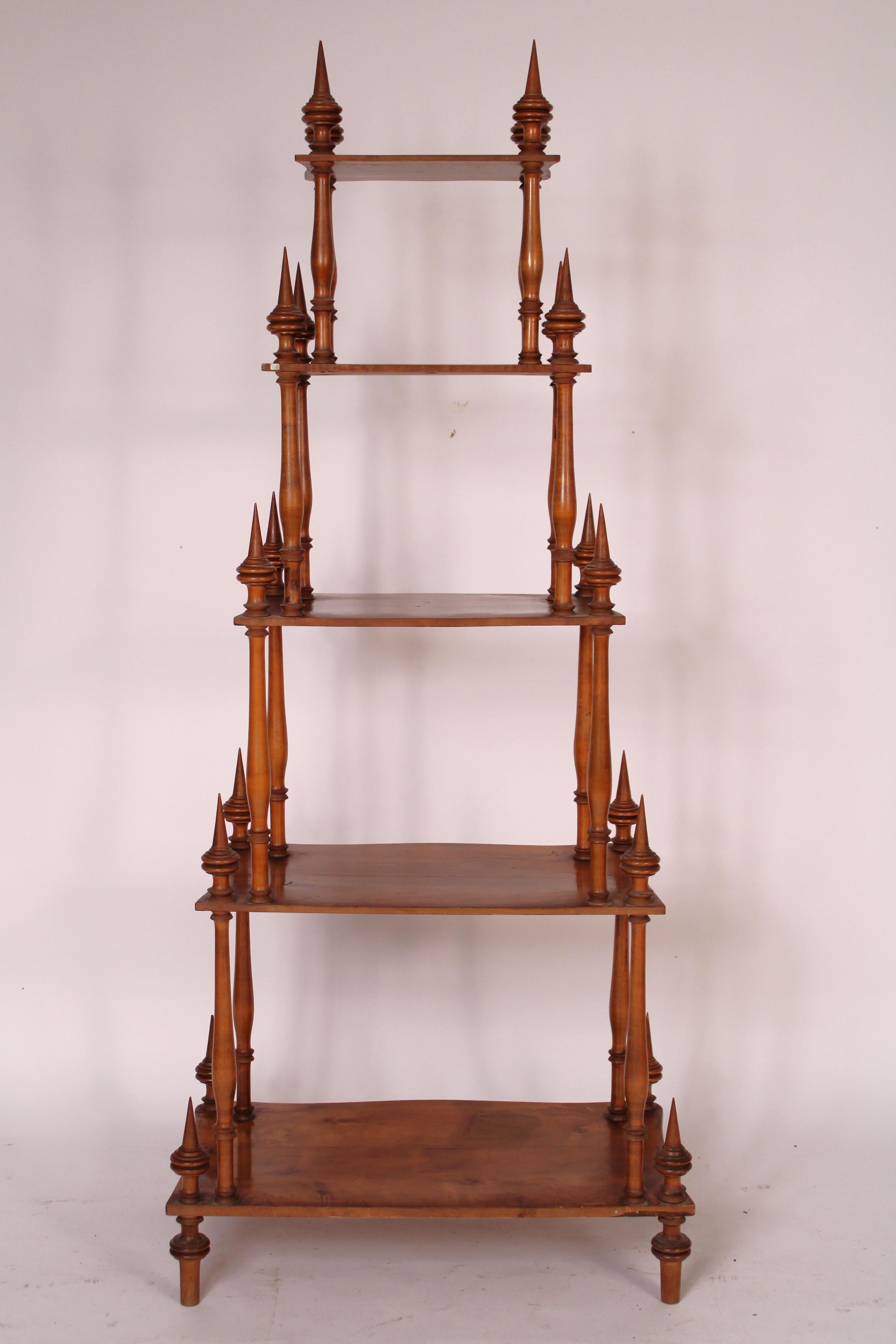 19th Century Northern European 5 Tier Etagere For Sale
