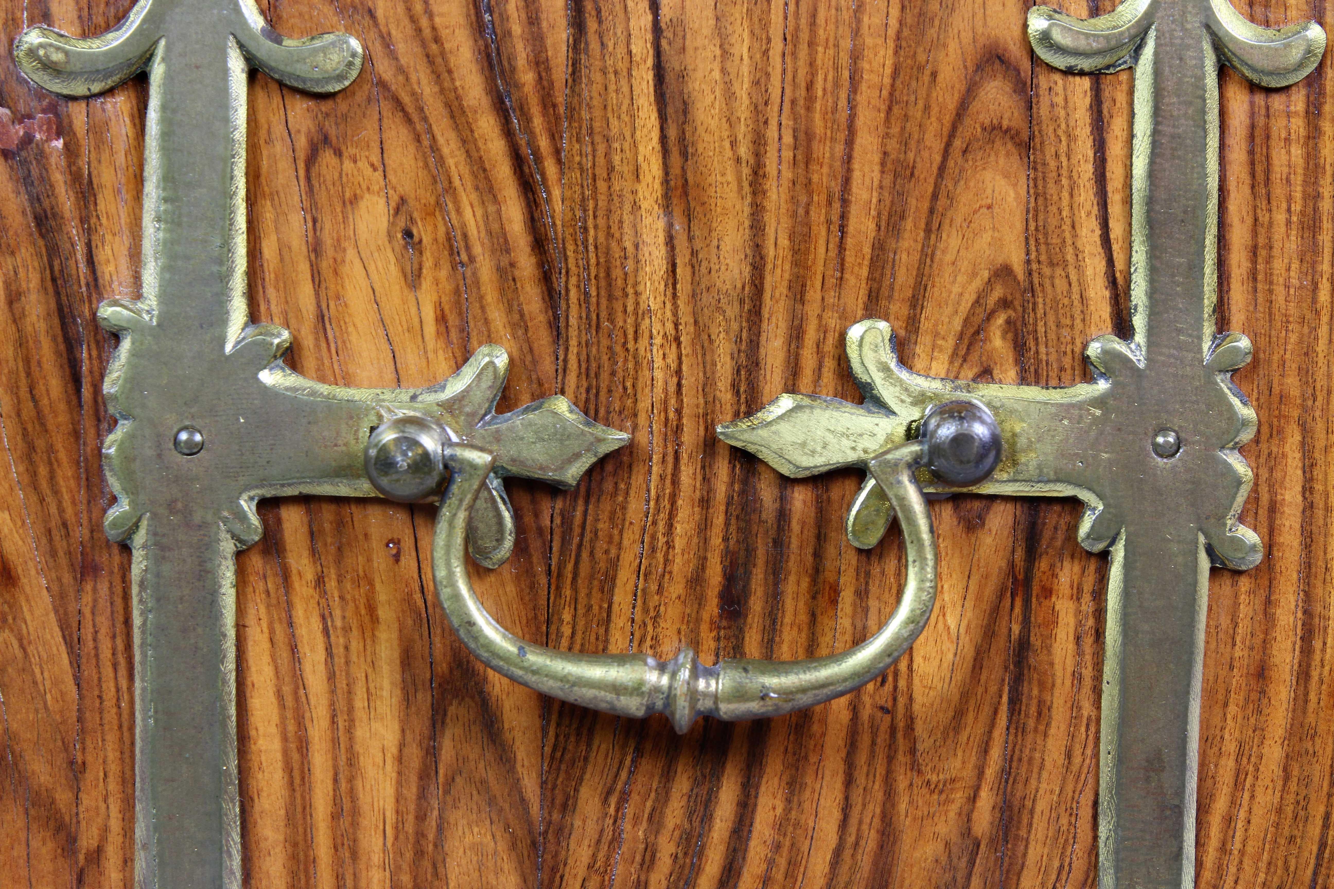 Northern European Kingwood And Brass Mounted Coffre-Fort 3