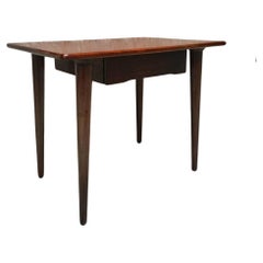 Northern European Mid-Century Wooden Coffee Table with a Central Drawer, 1960s