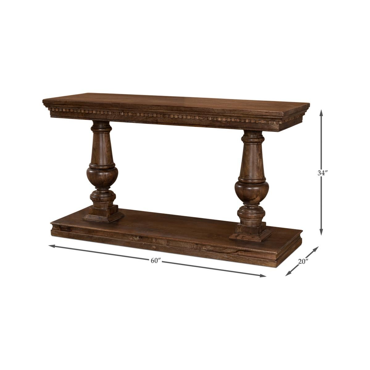 Northern European Style NeoClassic Console Table For Sale 3