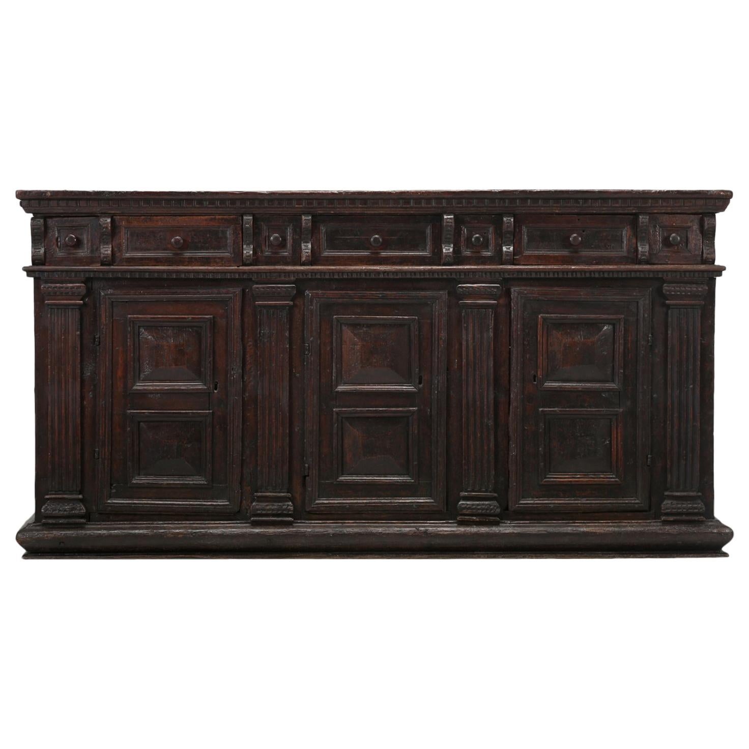 Northern Italian Buffet or Credenza from the 1600s