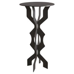 Northern Italian Cut Steel Side Table