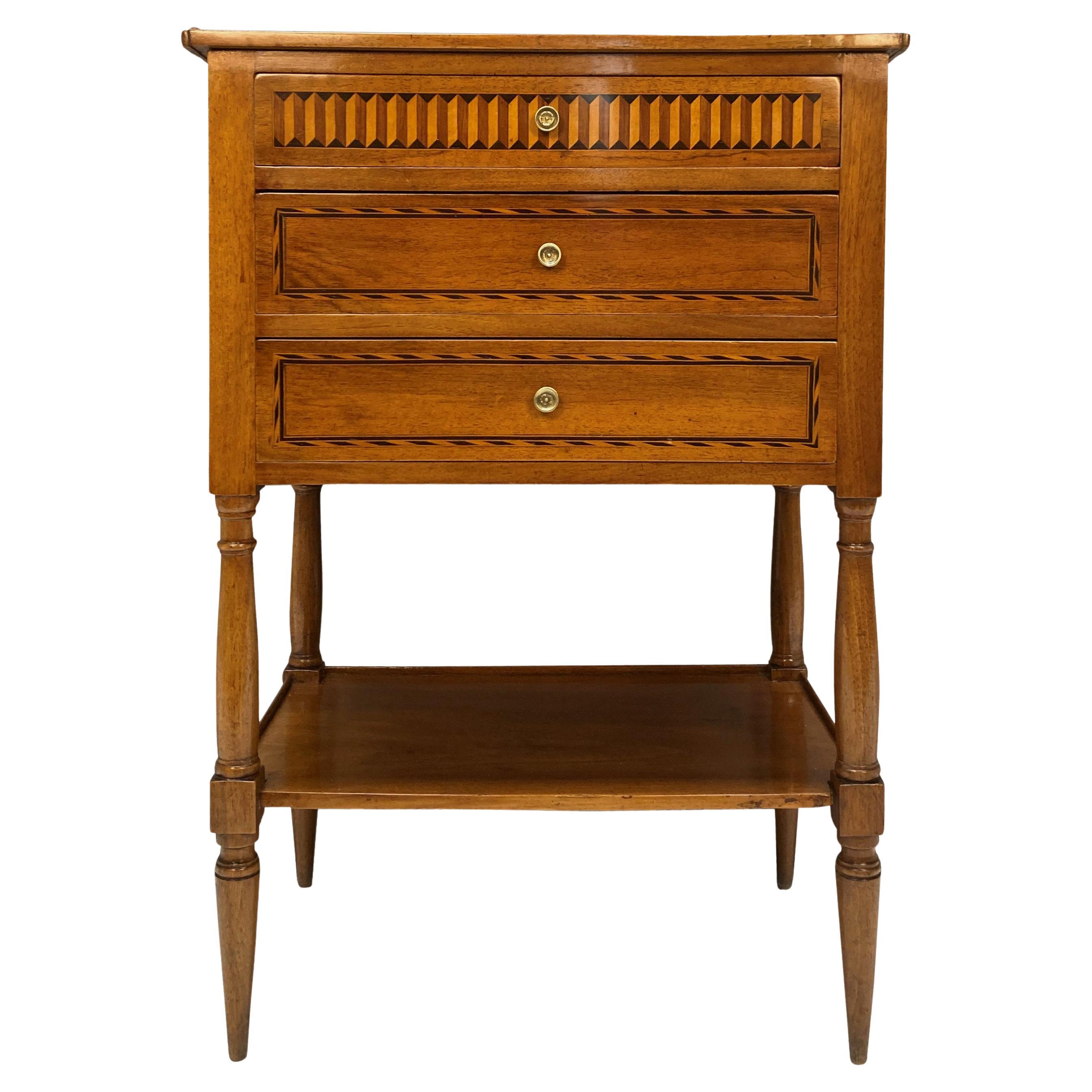 Northern Italian Late 18th Century Night Stand For Sale