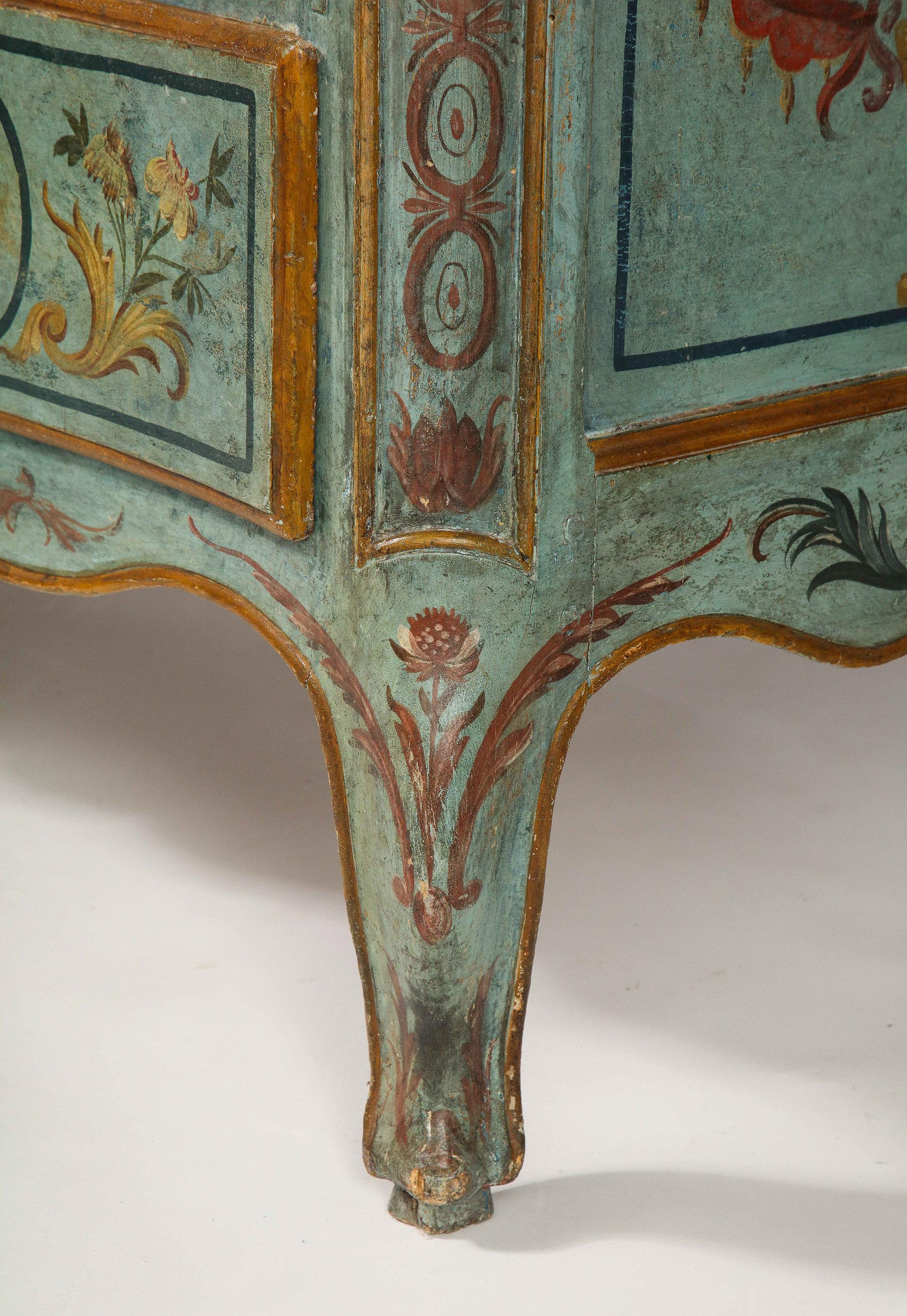 Northern Italian Painted Commode 9