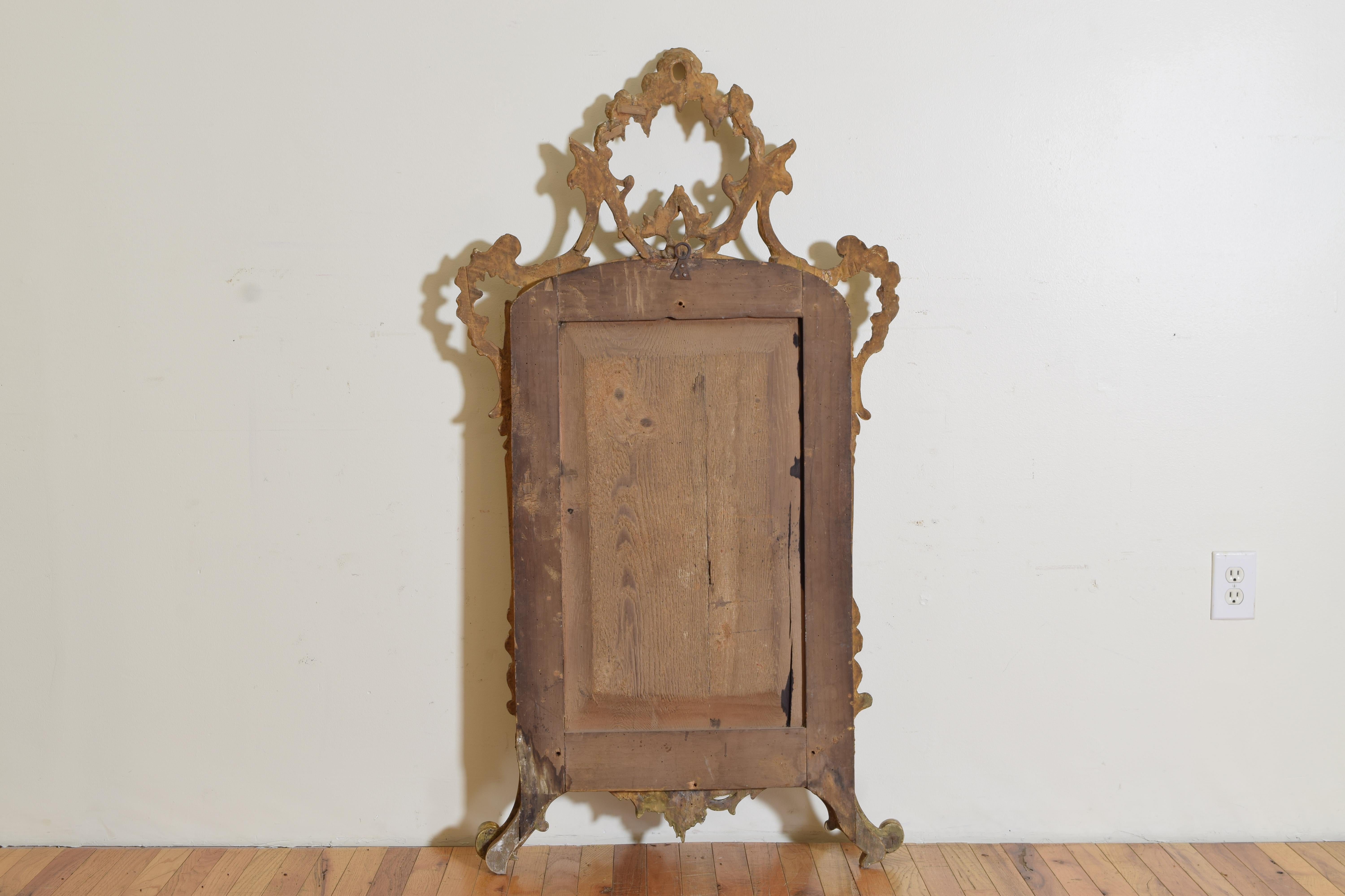 Northern Italian Rococo Period Grotto Style Mirror, Mid-18th Century 4